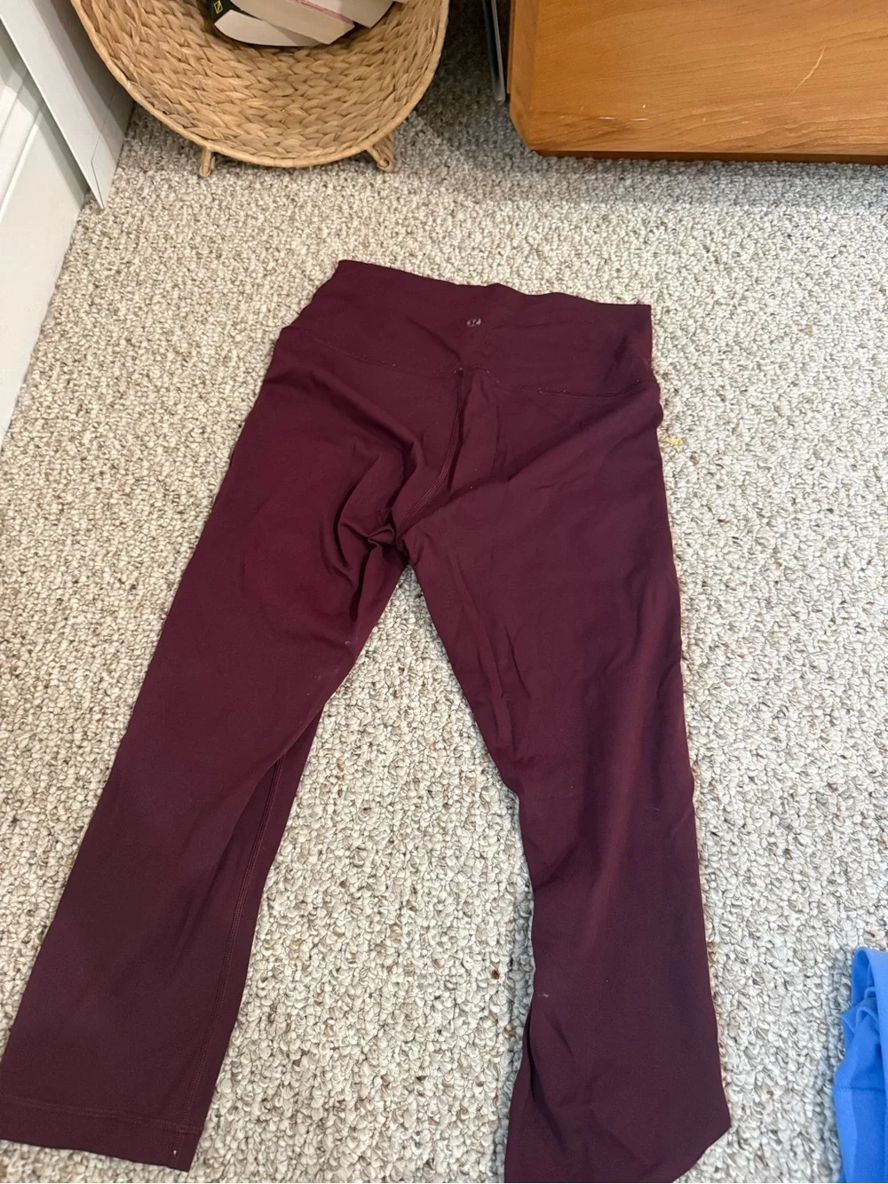 lululemon athletica Burgundy/Wine High-Rise Leggings